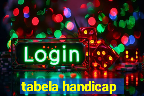 tabela handicap